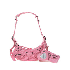 Elegante bolso tote rosa algodón de azúcar de Balenciaga para un estilo sofisticado