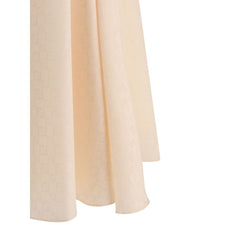 Falda midi de seda Fendi