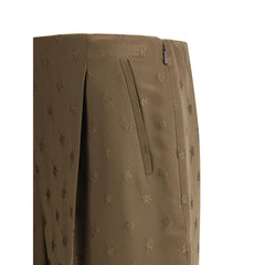 Pantalones de seda Fendi