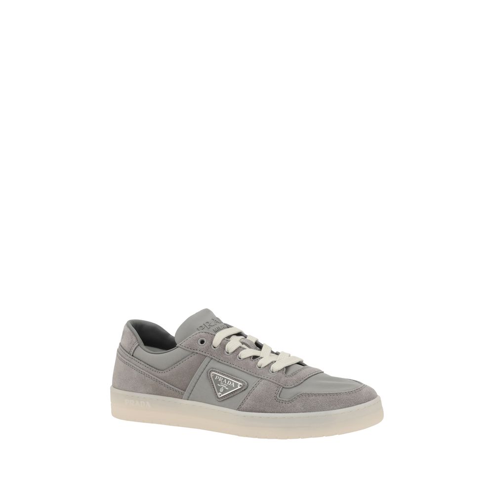 Zapatillas deportivas de piel de ante Prada