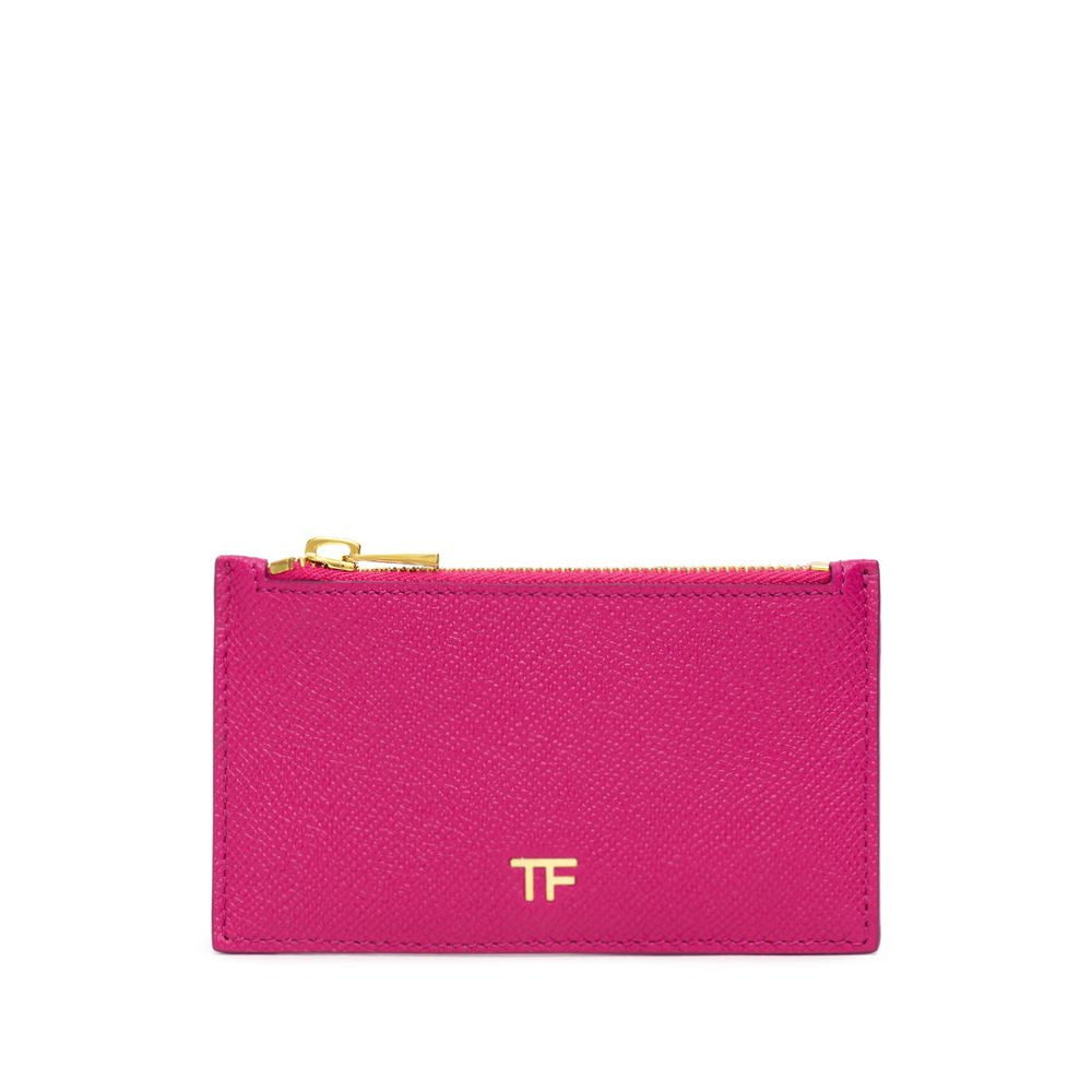 Cartera de piel fucsia de Tom Ford