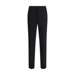 Pantalones clásicos de lana de Saint Laurent
