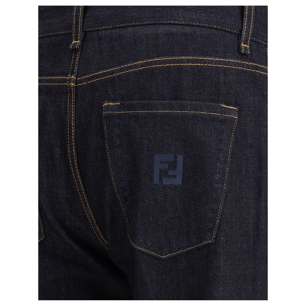 Vaqueros rectos Fendi