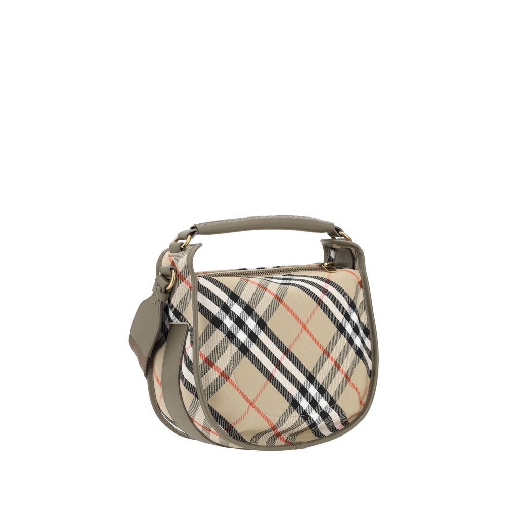 Bolso bandolera pequeño con clip de Burberry