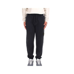 Pantalones de algodón azul Stone Island para hombre