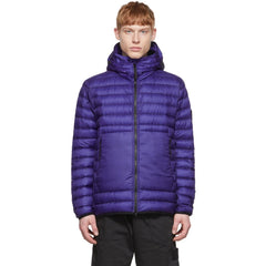 Chaqueta de nailon morada de Stone Island