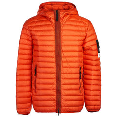 Chaqueta de nailon naranja de Stone Island
