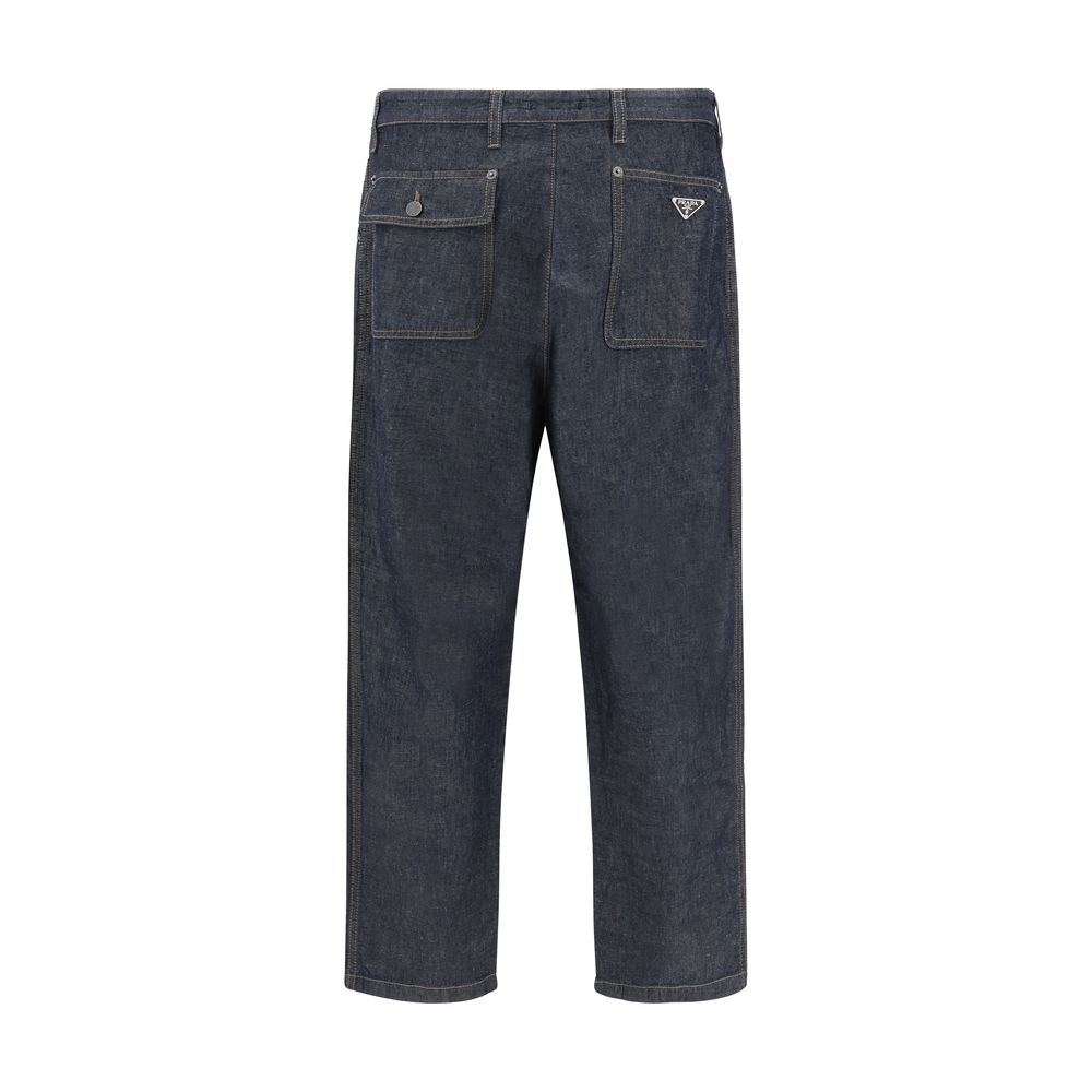 Pantalones holgados de Prada