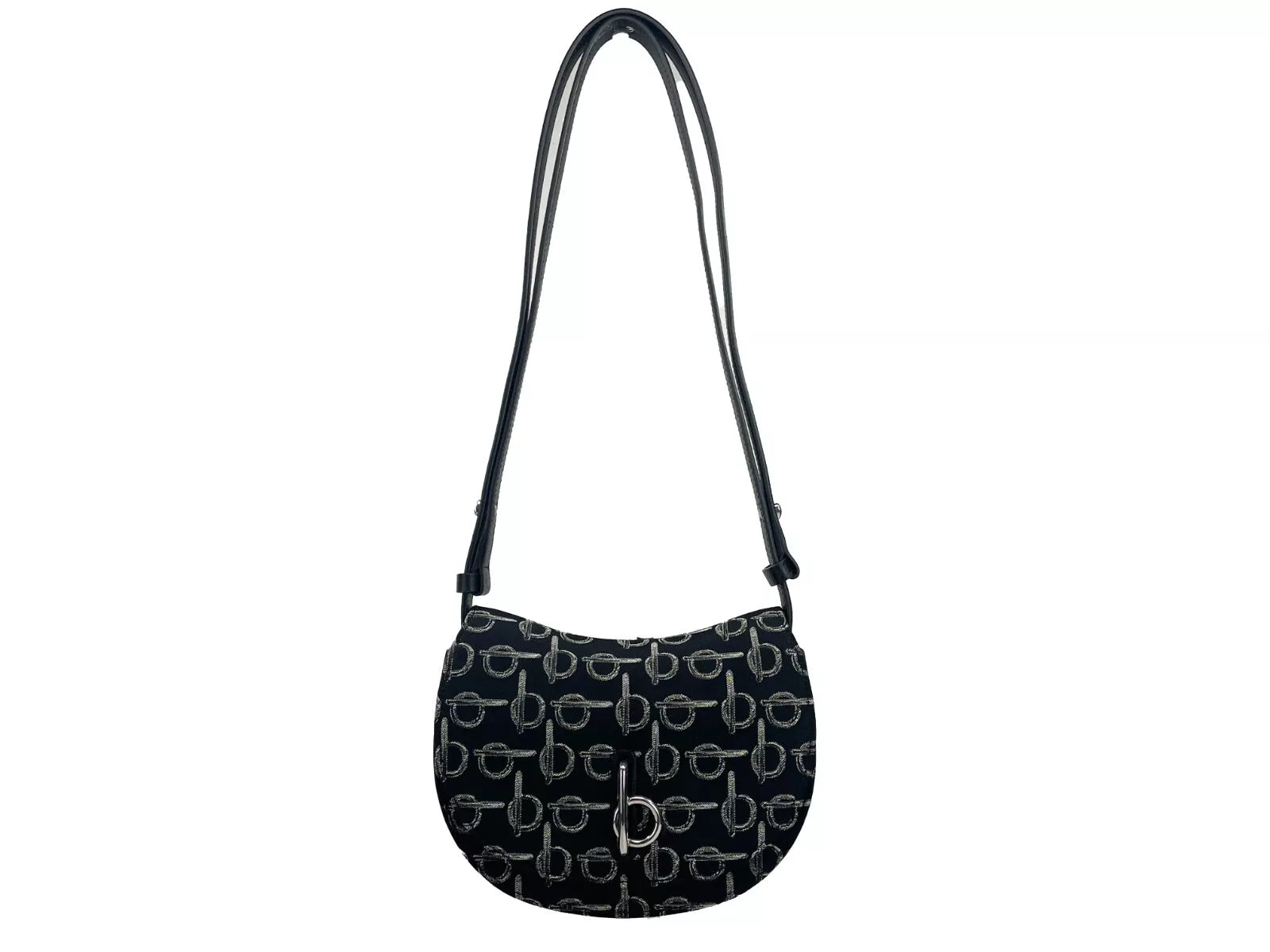 Bolso bandolera Burberry Mini Rocking Horse negro