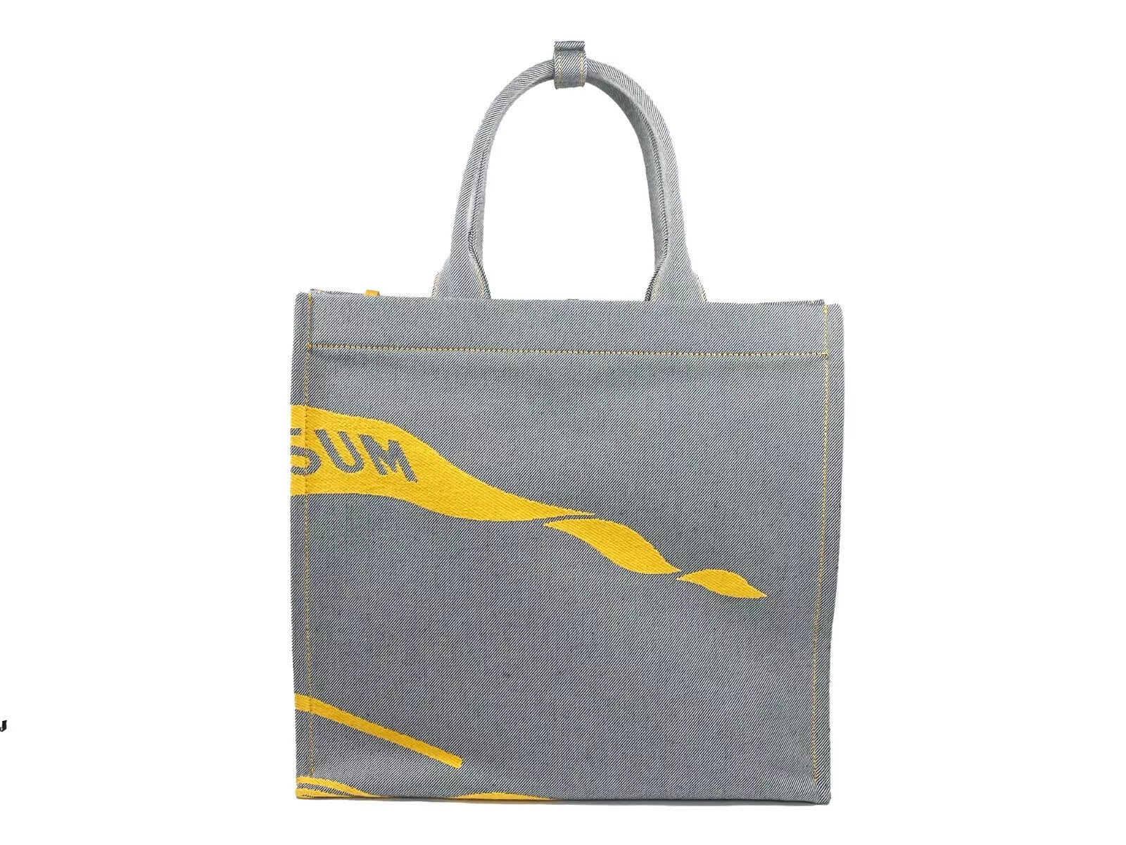 Bolso tote de lona Burberry EKD con monedero, color gris girasol