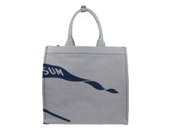 Bolso tote Burberry de lona azul marino EKD con monedero