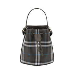 Bolso tipo cubo con cuadros Archivio de Burberry