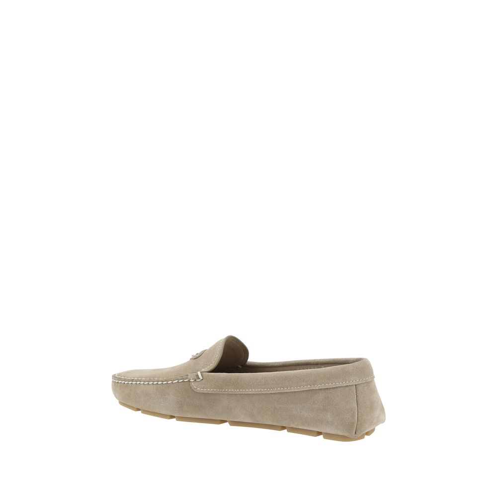 Mocasines de gamuza Prada