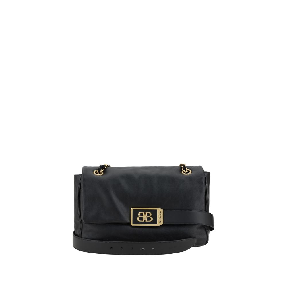 Balenciaga Bolso De Hombro Modu Con Solapa