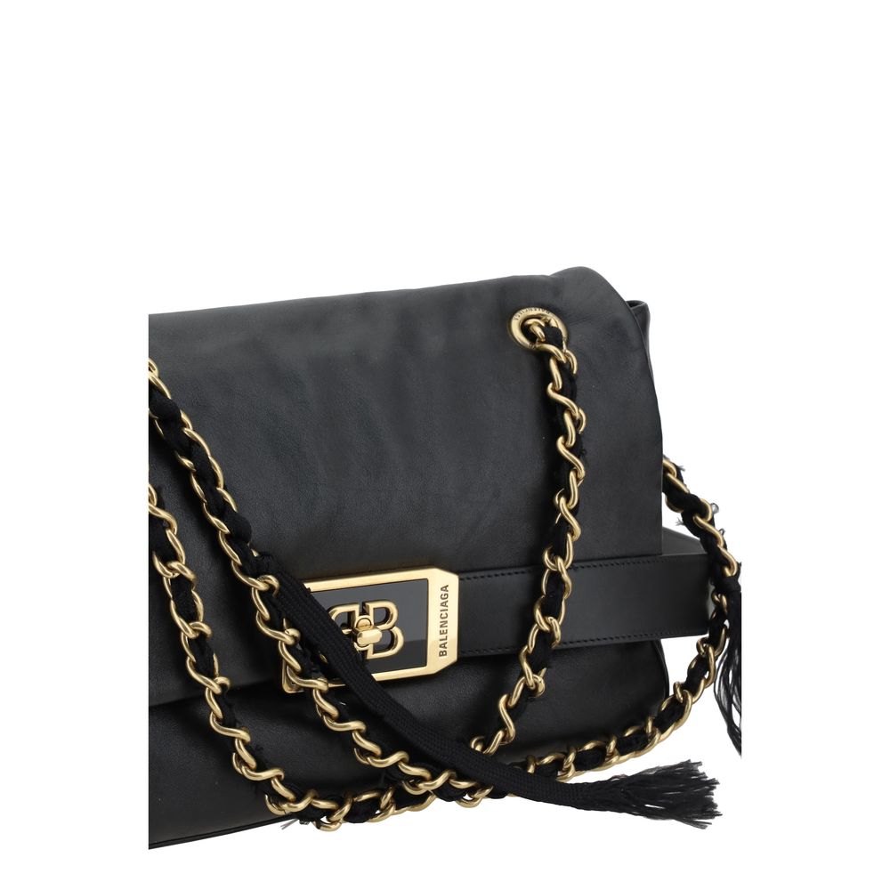 Balenciaga Bolso De Hombro Modu Con Solapa