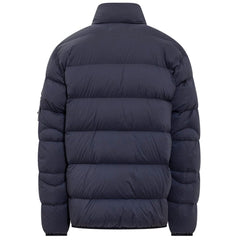 Chaqueta de nailon azul de Stone Island