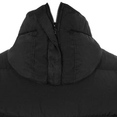 Chaqueta de nailon negra de Stone Island