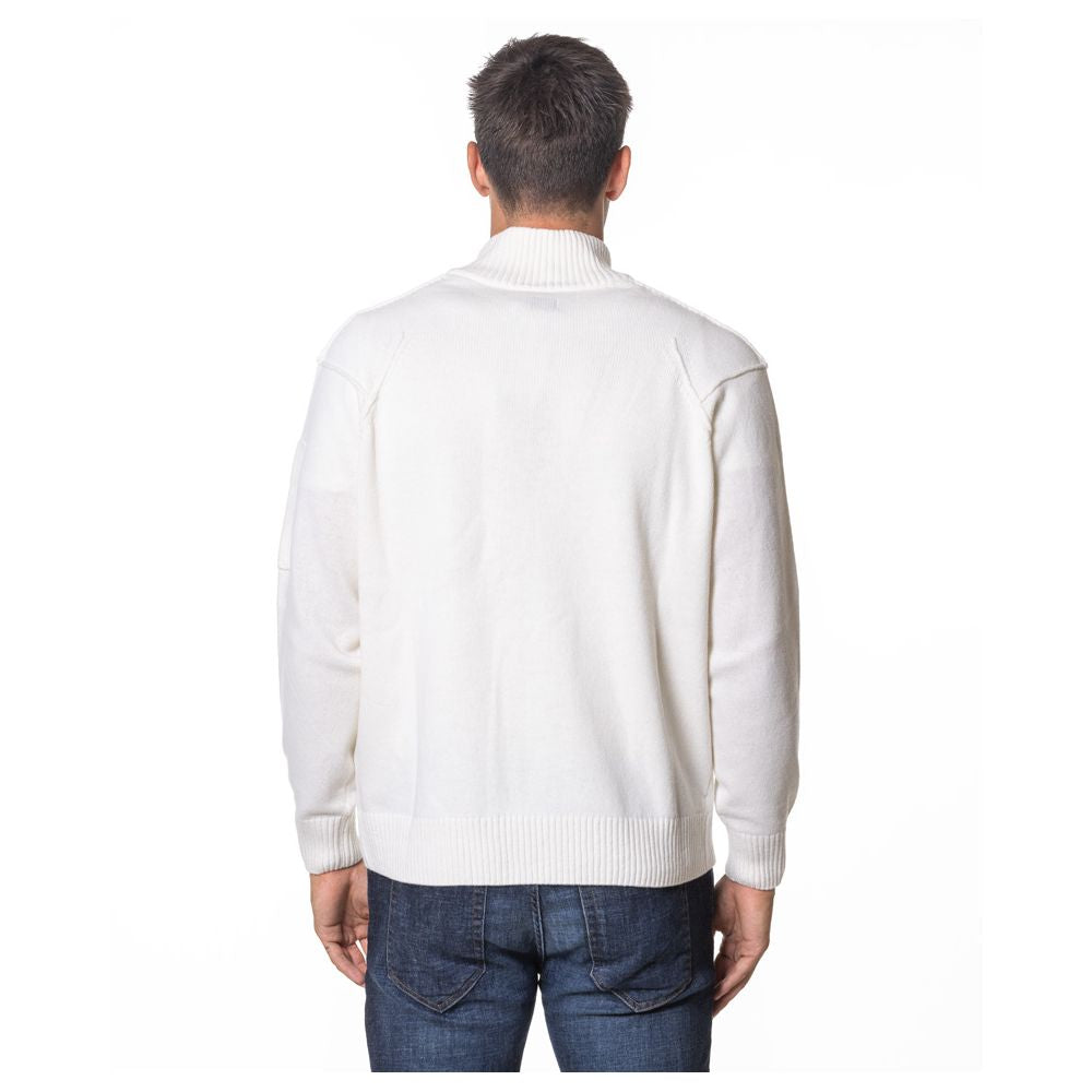 Suéter de lana blanco de CP Company