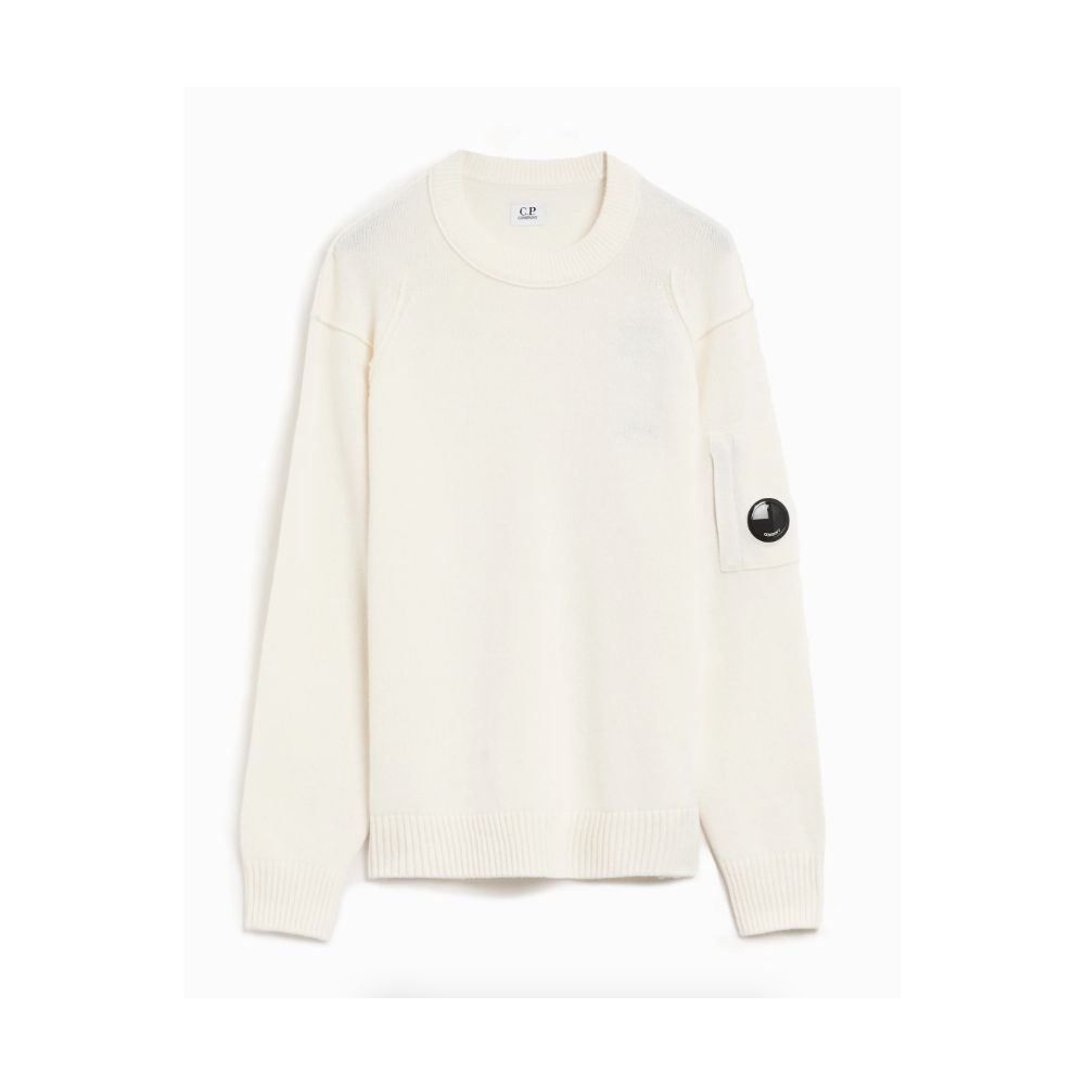 Suéter de lana blanco de CP Company