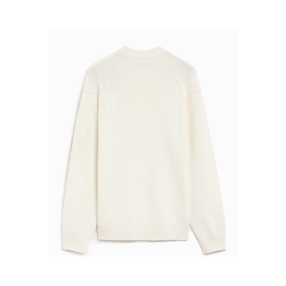 Suéter de lana blanco de CP Company