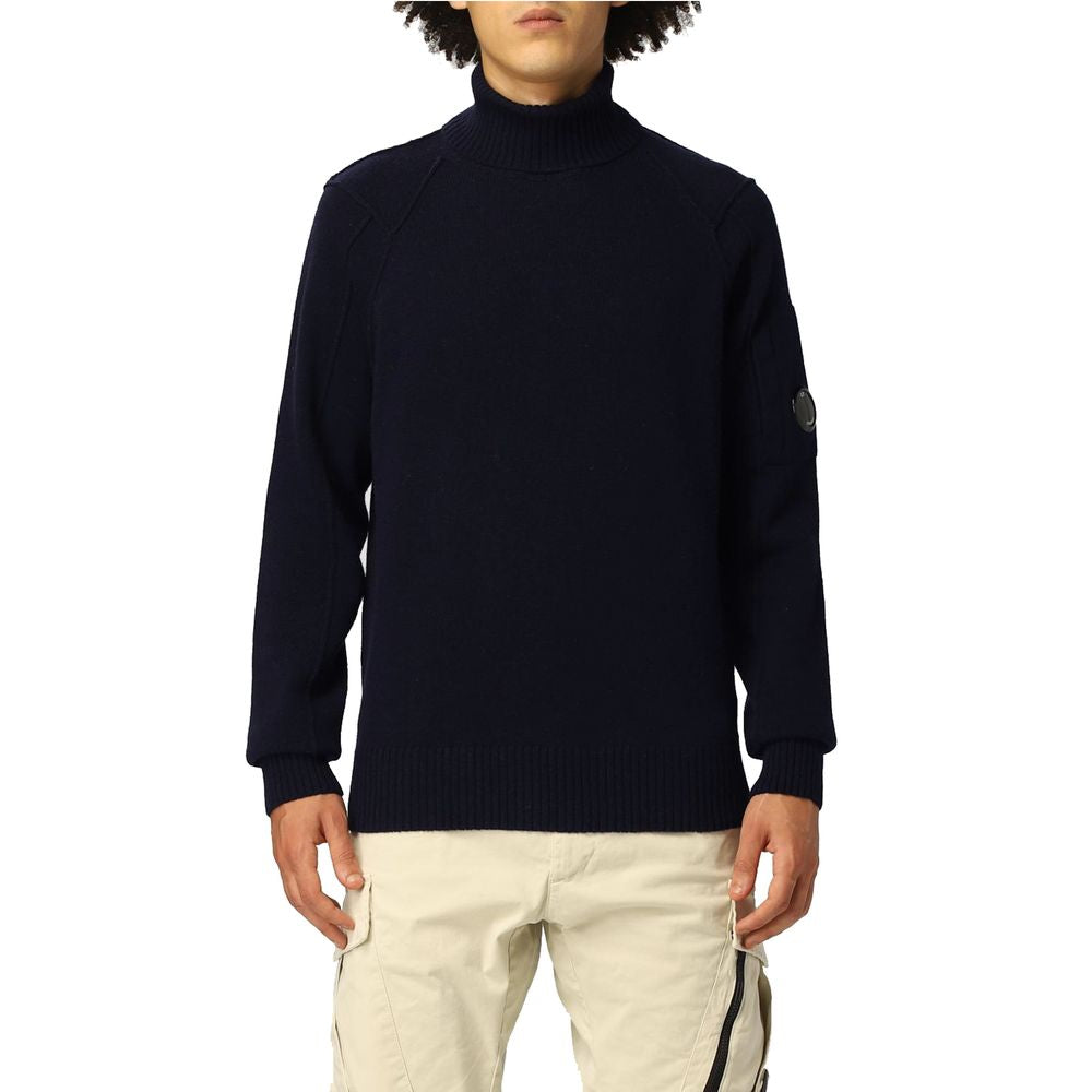 Suéter de lana azul de CP Company