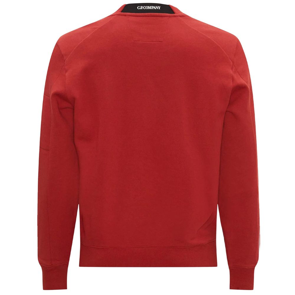 Suéter de algodón rojo de CP Company
