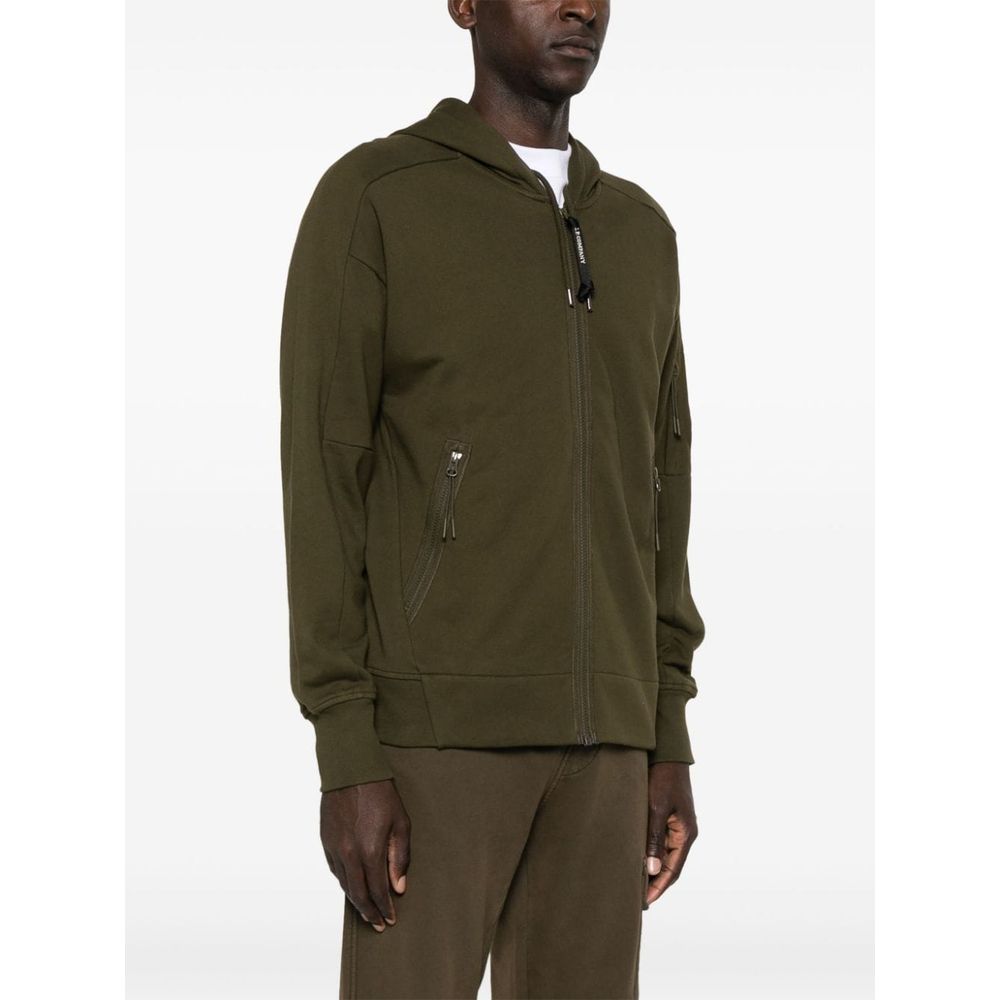 Suéter de algodón verde de CP Company