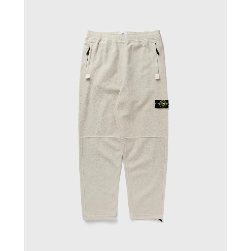 Vaqueros y pantalones de algodón blanco de Stone Island