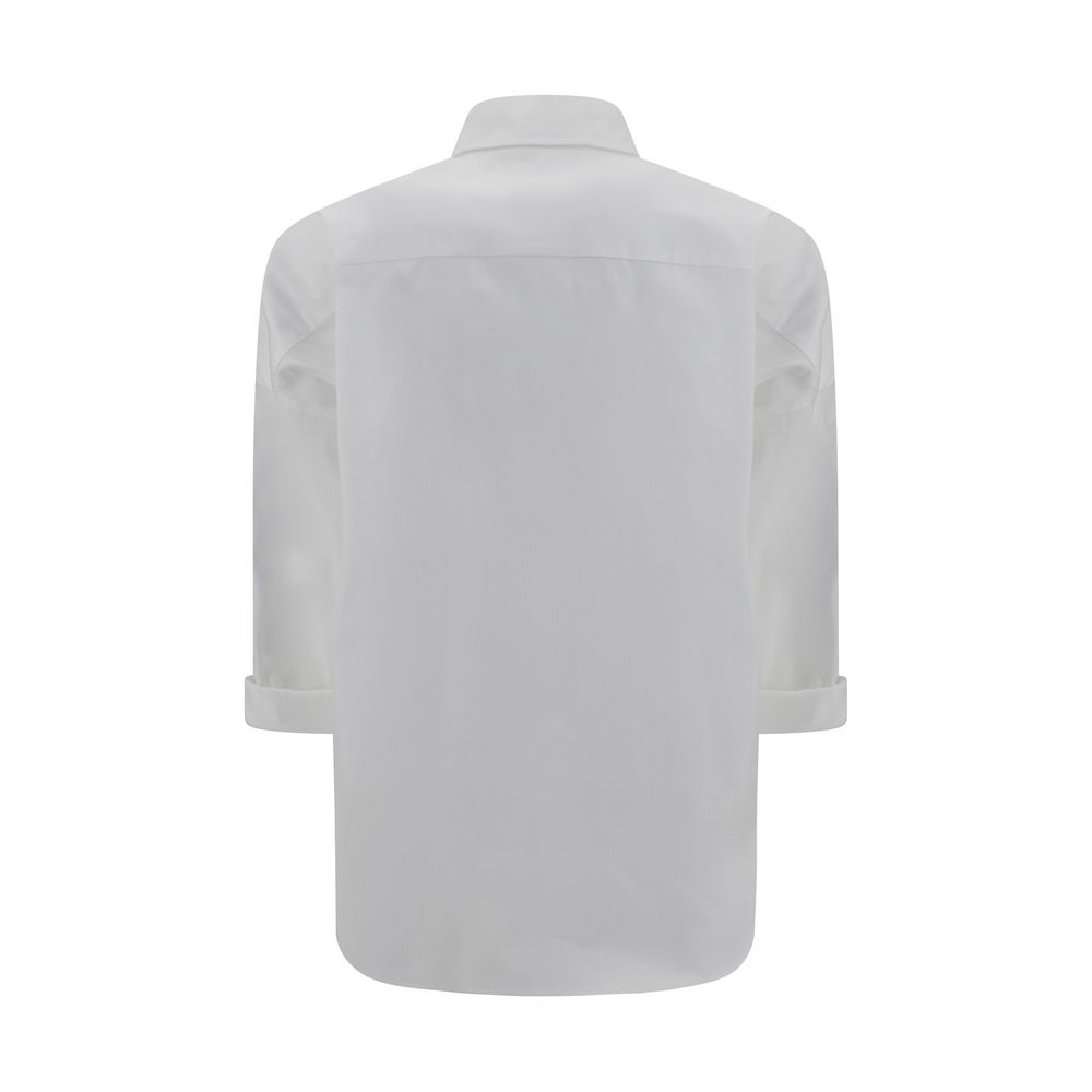 Brunello Cucinelli Camisa Monile brillante