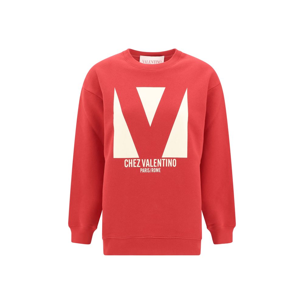 Sudadera con el logotipo maxi de Valentino
