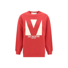 Sudadera con el logotipo maxi de Valentino