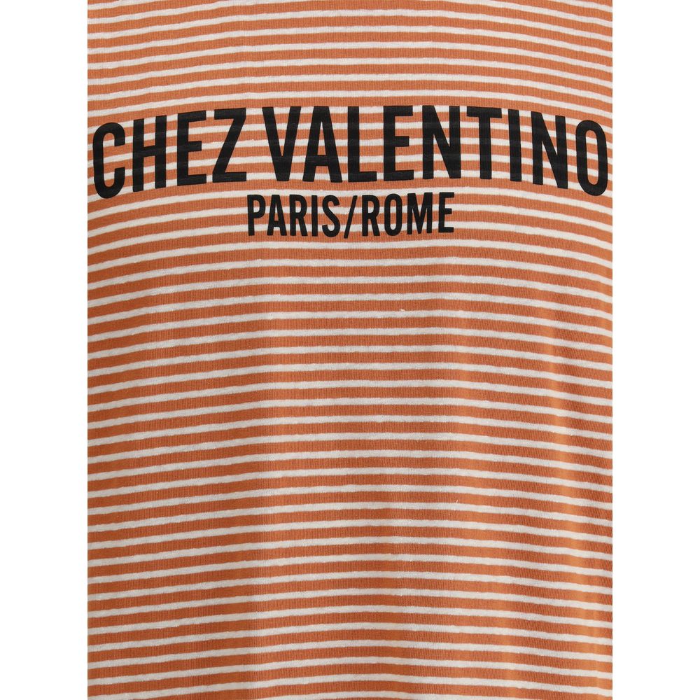 Camiseta de rayas de Valentino