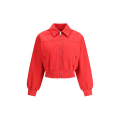 Chaqueta Prada con logotipo recortado
