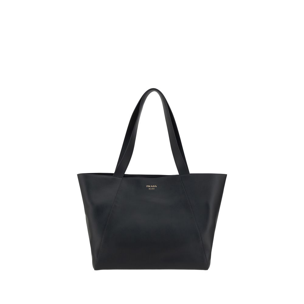 Bolso tote de cuero Prada