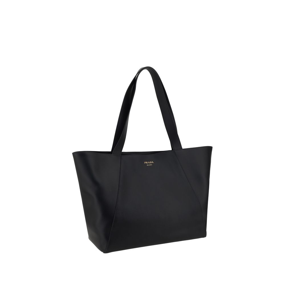 Bolso tote de cuero Prada