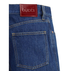Vaqueros de pierna ancha Gucci