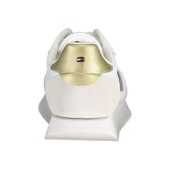 Zapatillas Tommy Hilfiger de piel blanca para mujer