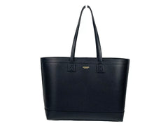 Bolso tote Burberry de piel granulada mediana negra