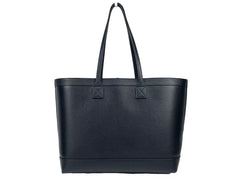 Bolso tote Burberry de piel granulada mediana negra