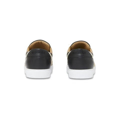 Zapatillas Burberry New Salmond de piel negra