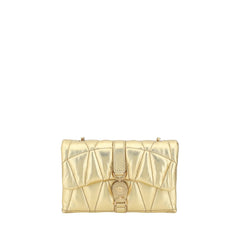 Bolso de hombro mini Kleio de piel de cordero de Versace