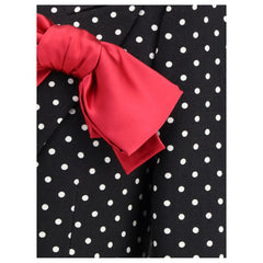 Blazer de un solo pecho con lunares de Valentino