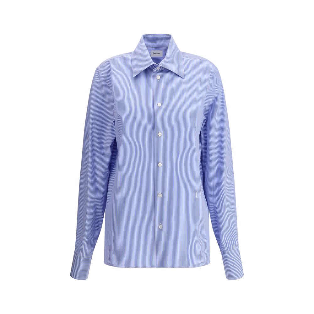 Camisa de rayas de Saint Laurent