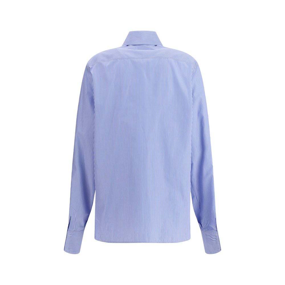 Camisa de rayas de Saint Laurent