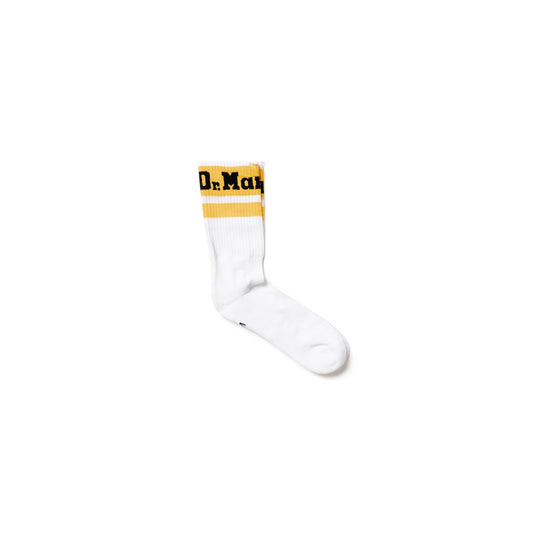 Calcetín de algodón blanco Dr. Martens