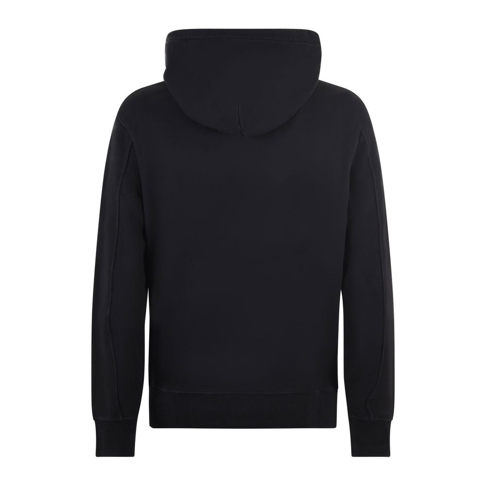 Suéter de algodón negro de CP Company