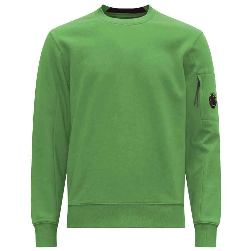 Suéter de algodón verde de CP Company
