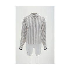 Camisa a rayas Brunello Cucinelli