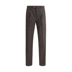 Brunello Cucinelli Pantalones de lana virgen