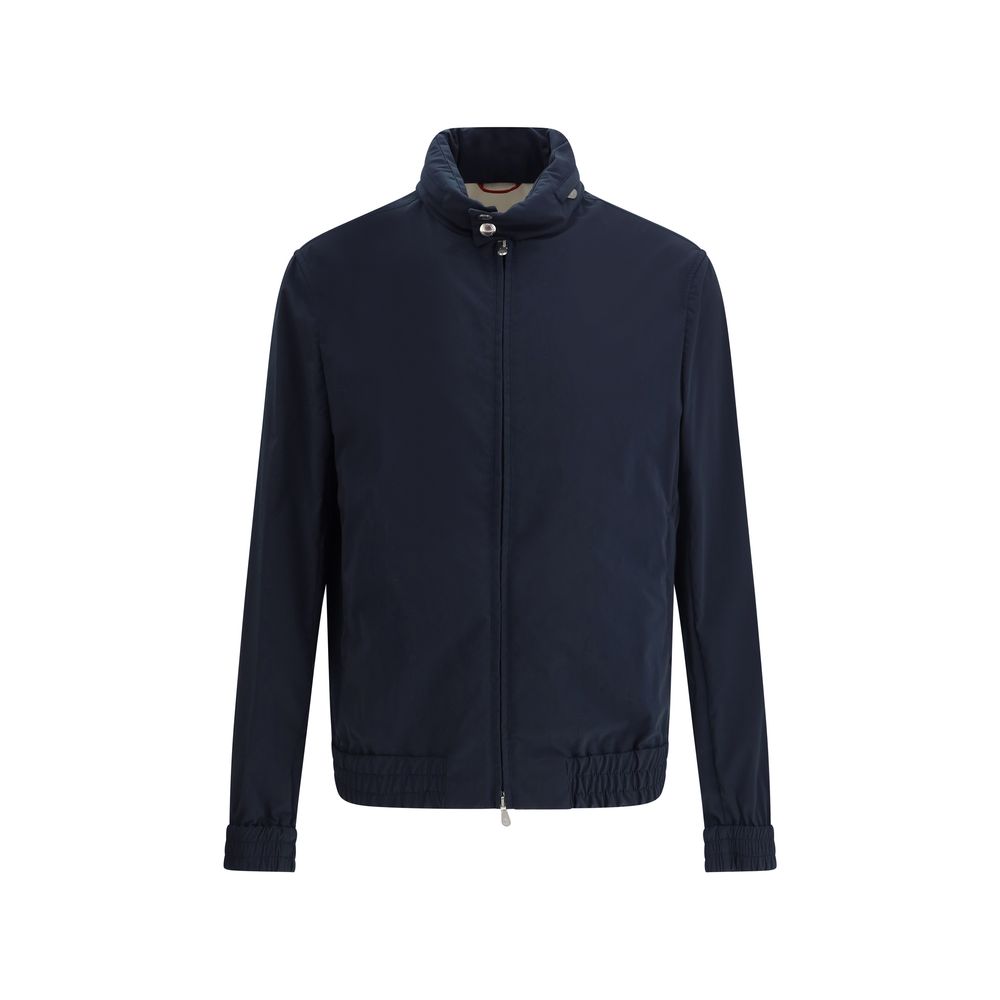 Chaqueta impermeable Brunello Cucinelli con capucha desmontable